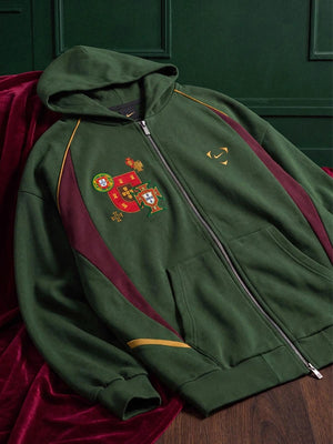 Nike-x-Ronaldo-One-Last-Dance-Portugal-Zip-Up-Green-Fleece-Hoodie-For-Sale