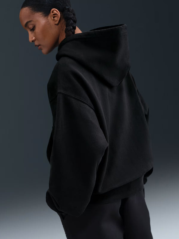 Nike-x-Stussy-Womens-Black-ZIP-Up-Fleece-Hoodie