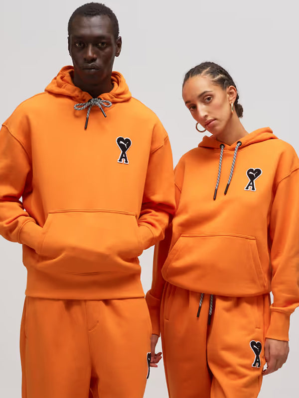 Orange-PUMA-x-AMI-Hoodie