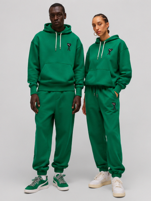 PUMA-x-AMI-Green-Hoodie-For-Mens-And-Womens