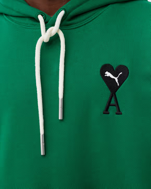 PUMAxAMIGreenHoodie