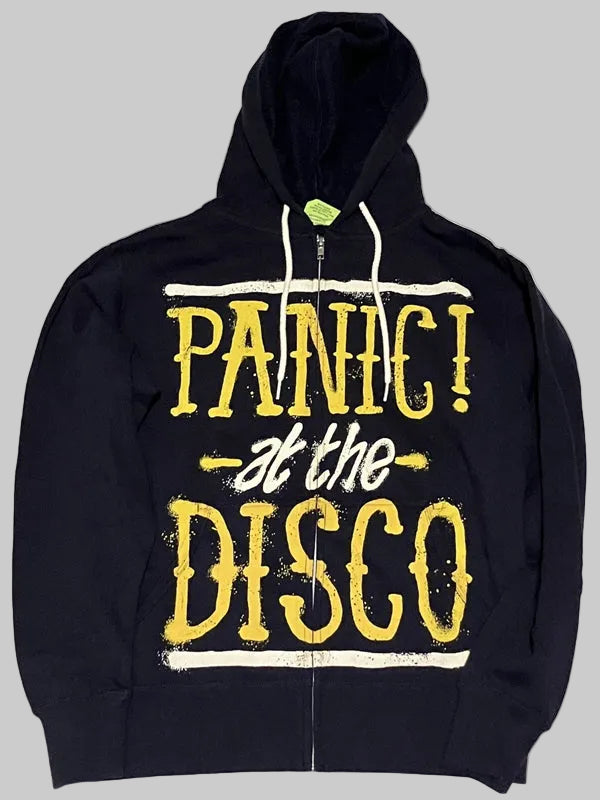 Panic-At-The-Disco-ZIP-Up-Black-Hoodie