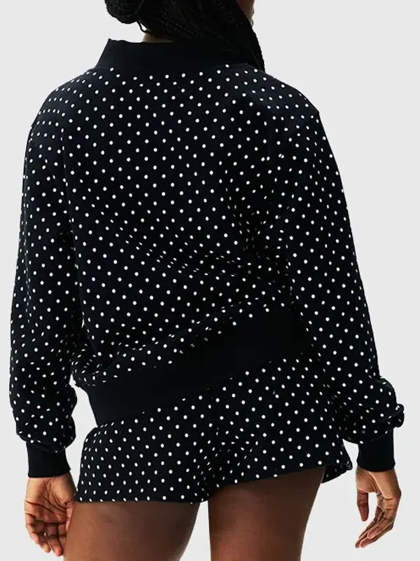 Parke-Black-Polka-Dot-Varsity-Mockneck-Sweatshirt
