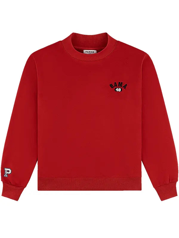 Parke-x-47-Alabama-Graphic-Mockneck-Sweatshirt-Red