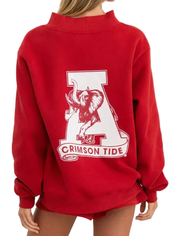 Parke-x-47-Alabama-Mockneck-Sweatshirt-Red