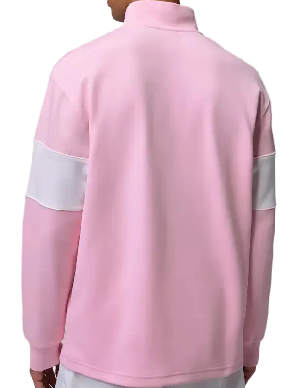 Pink-Jordan-Sport-Mens-Golf-Half-ZIP-Top-Back