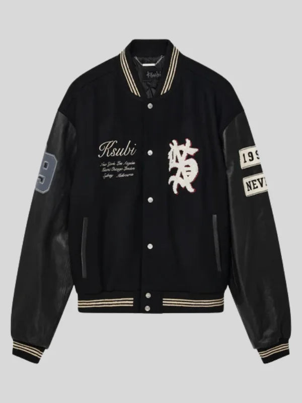 Playoff-Unisex-Varsity-Jacket-Black