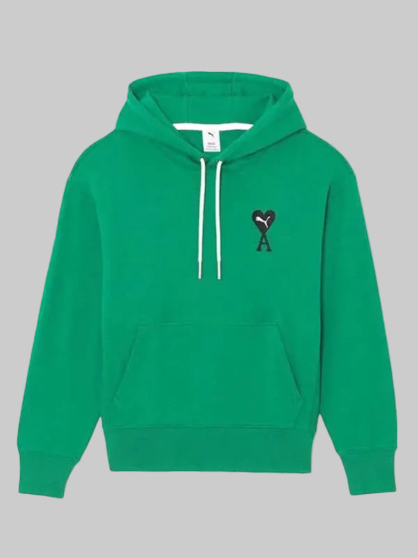 Puma-Ami-Paris-Hoodie-Green