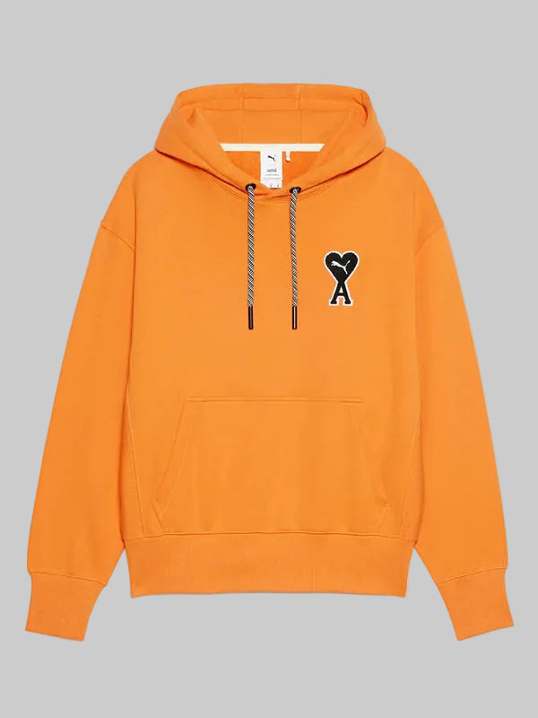 Puma-Ami-Paris-Hoodie-Orange