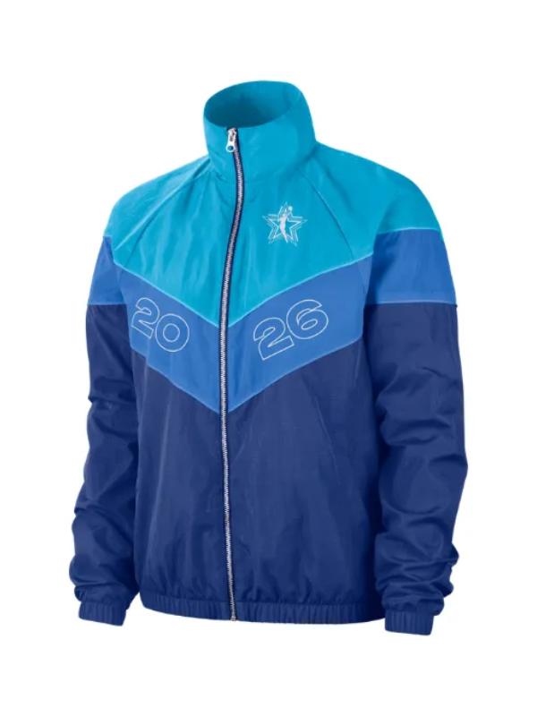 Recreation-_-WNBA-All-Star-Game-Caitlin-Clark-2026-Full-Zip-Blue-Windrunner-Jacket