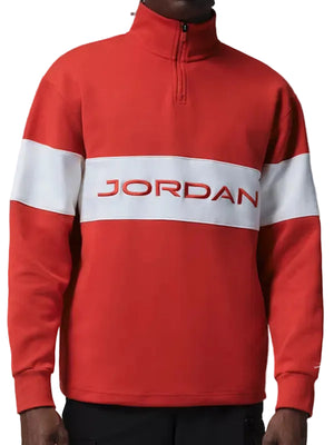 Red-Jordan-Sport-Mens-Golf-Half-ZIP-Top