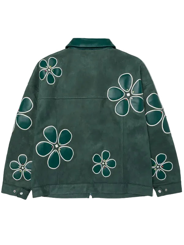 Ryoko-Rain-Green-Floral-Suede-Work-Jacket-Back