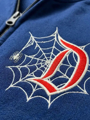 SpiderManDisneylandBlueFullZipHoodie2026