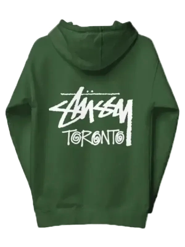 Stussy-Toronto-Hoodie-Green