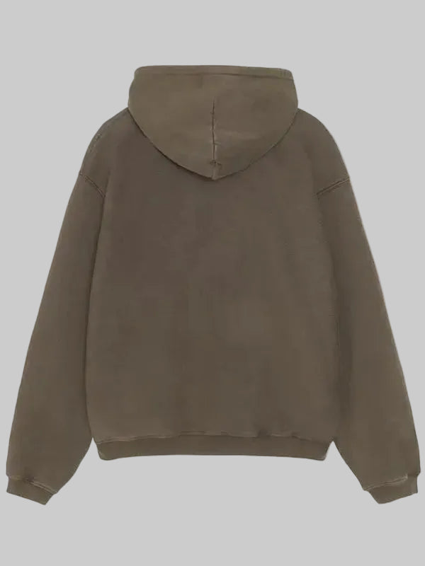 Stussy-Unisex-Faded-Graphic-Zip-Olive-Hoodie-Back