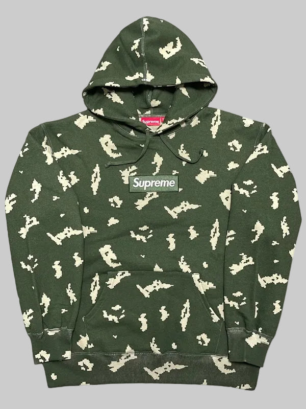 Supreme-Green-Camo-Box-Logo-Hoodie
