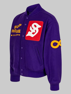 Supreme-Tourist-Varsity-Jacket-Purple