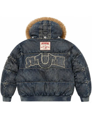 True-Religion-x-Supreme-Hooded-Puffer-Jacket-dirty-indigo