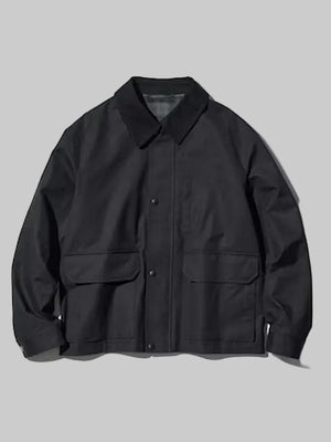 Uniqlo-Barbour-Jacket-Black