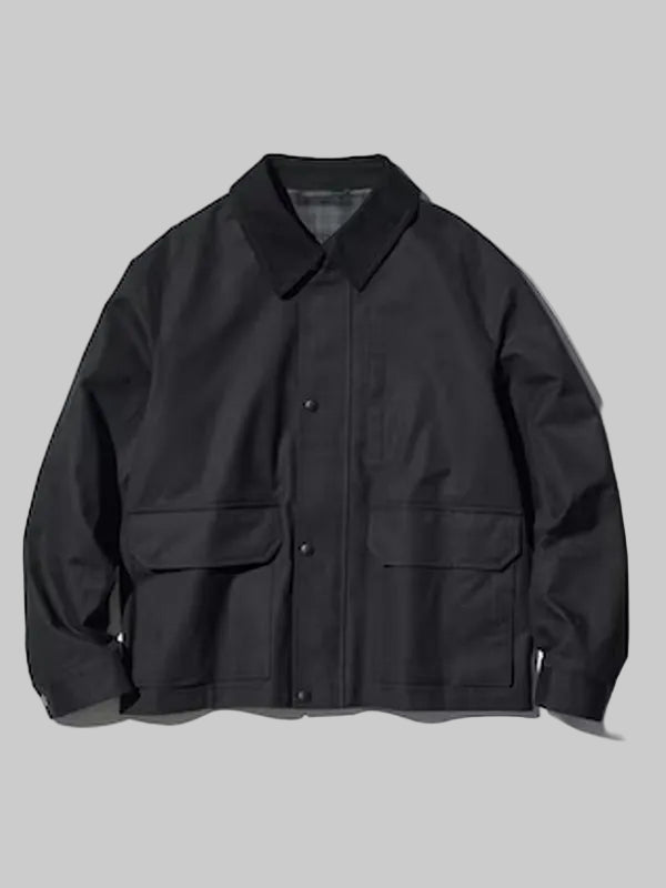 Uniqlo-Barbour-Jacket-Black