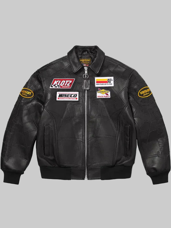 Vanson-Leathers-x-Supreme-Spider-man-Jacket