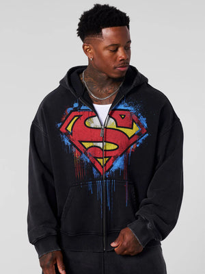 Youngla-Superman-Hoodie-ZIP-Up