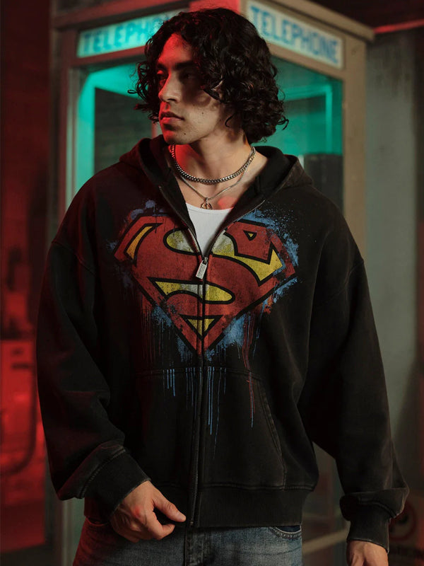 Youngla-Superman-ZIP-Up-Hoodie
