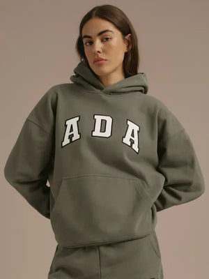 adanolaadaoversizedhoodieolivegreen