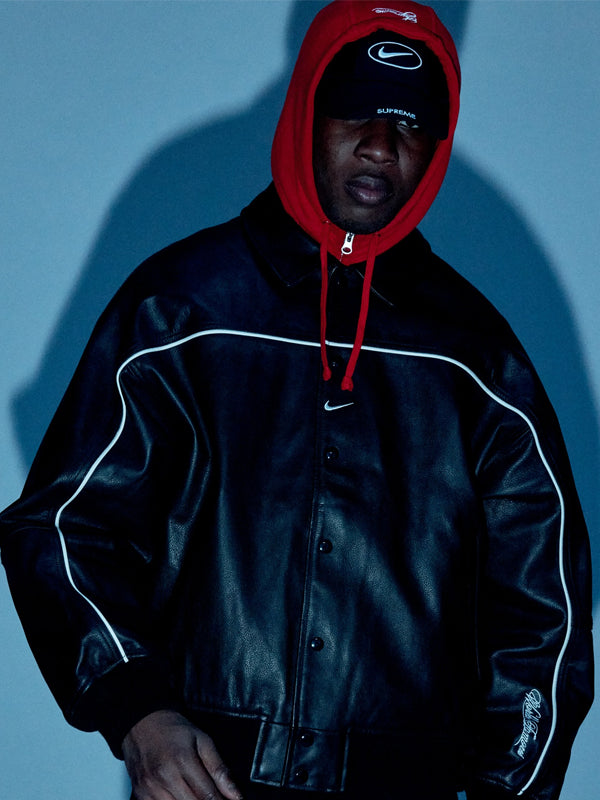 mens-supreme-x-nike-black-leather-varsity-jacket
