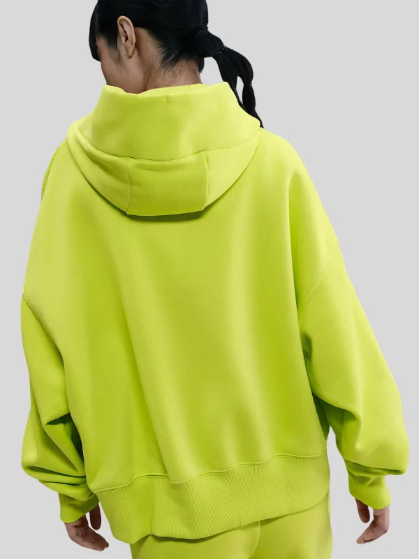 nike-phoenix-Fleece-over-oversized-hoodie-Green