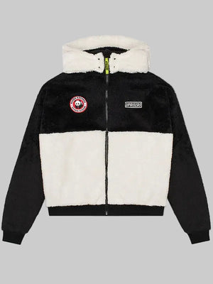 panda-express-Black-White-sherpa-hooded-jacket