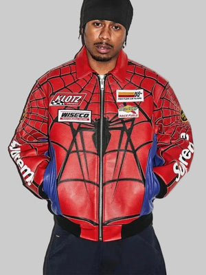 supreme-vanson-leather-spiderman-mens-jacket